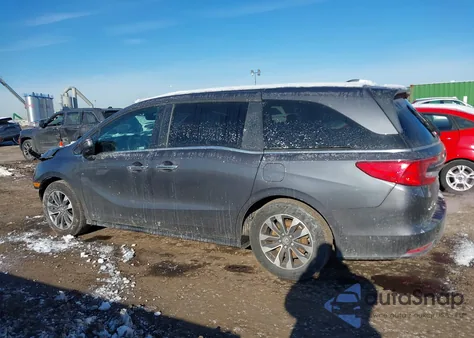 2023 Honda Odyssey Ex-L z USA, uszkodzony, nr VIN 5FNRL6H63PB025934